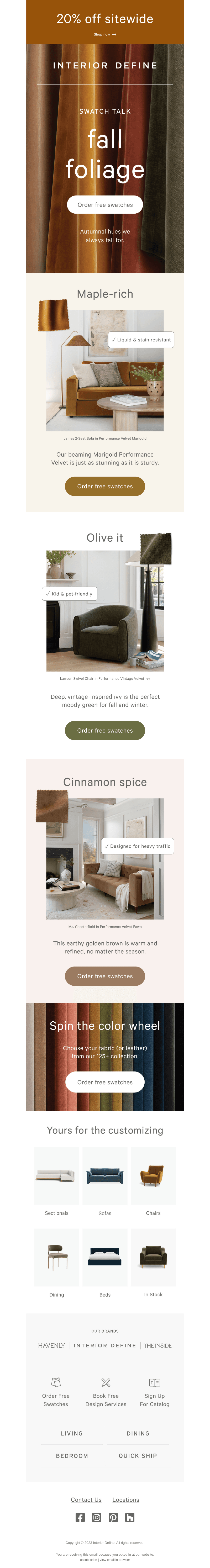 COLOR STORY: Fall Foliage