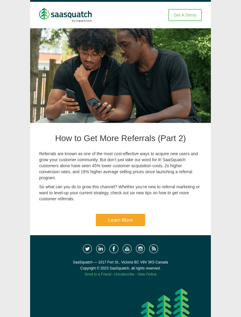 Six more ways to get customer referrals