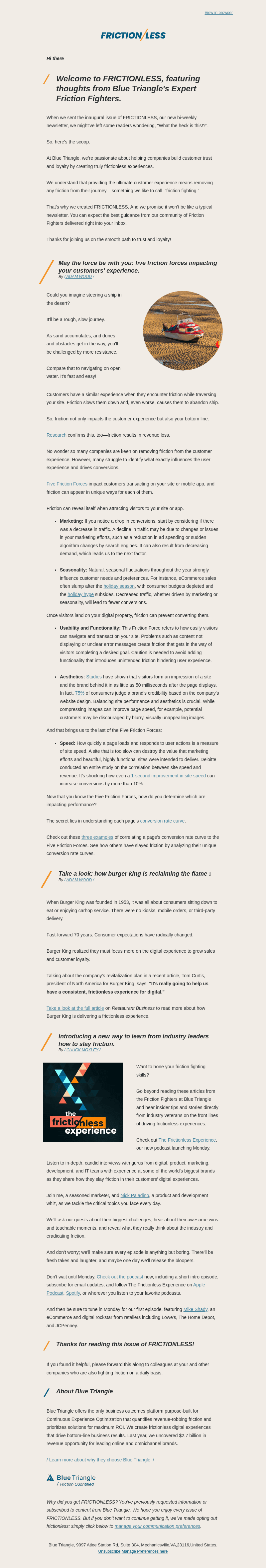 The five friction forces affecting your customers' experience