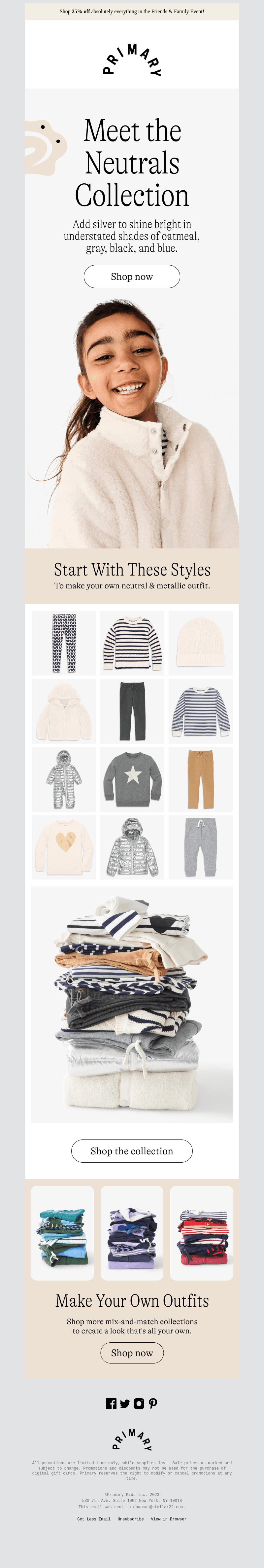 Meet the Neutrals Mix-&-Match Collection!