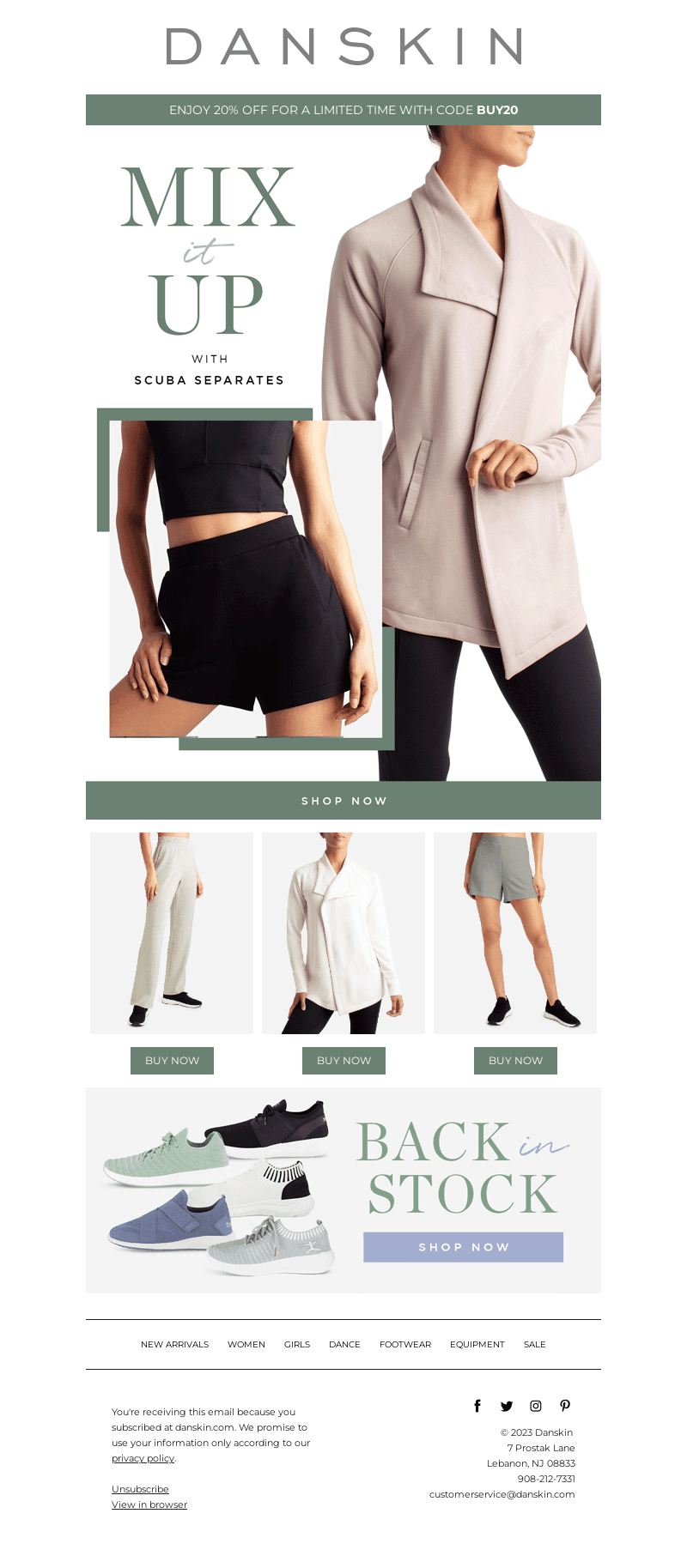 Mix it Up with Scuba Separates