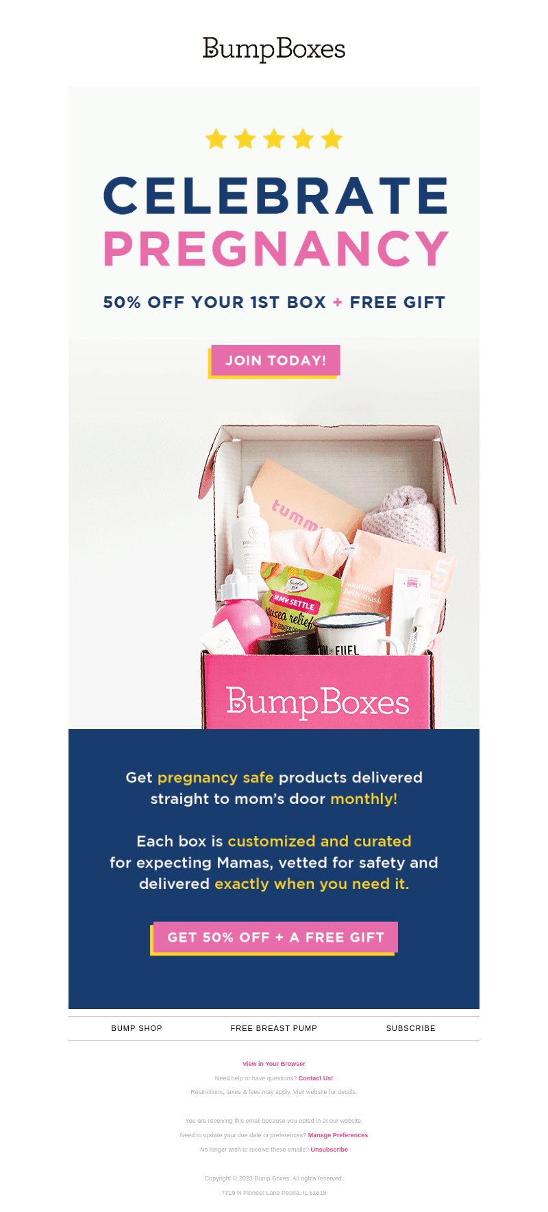 Your Bump 🤰 Safe Goodies are ready!