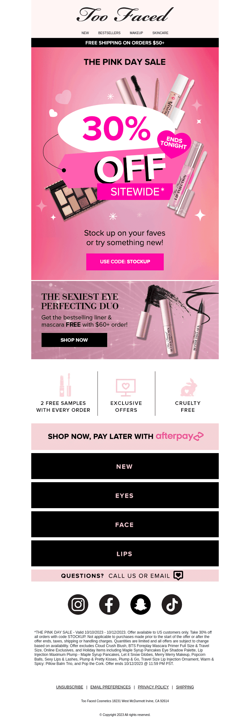 BFF, Hours Left: 30% Off Sitewide 🚨