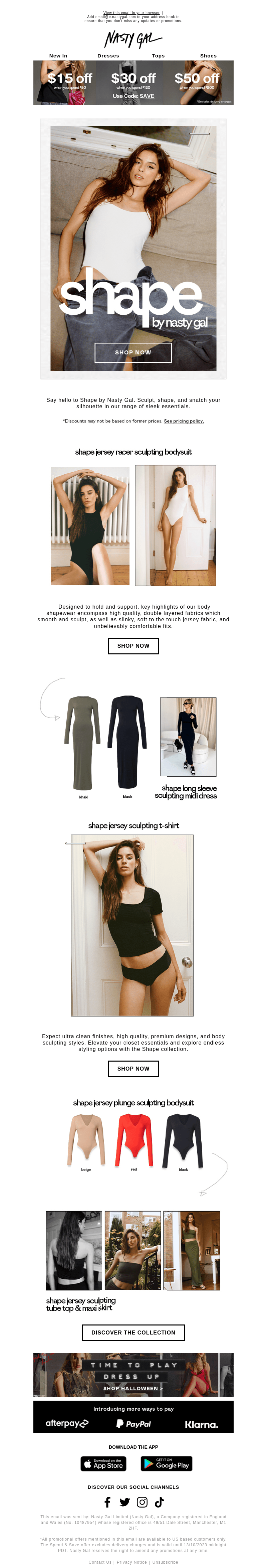 Introducing: Shape by Nasty Gal