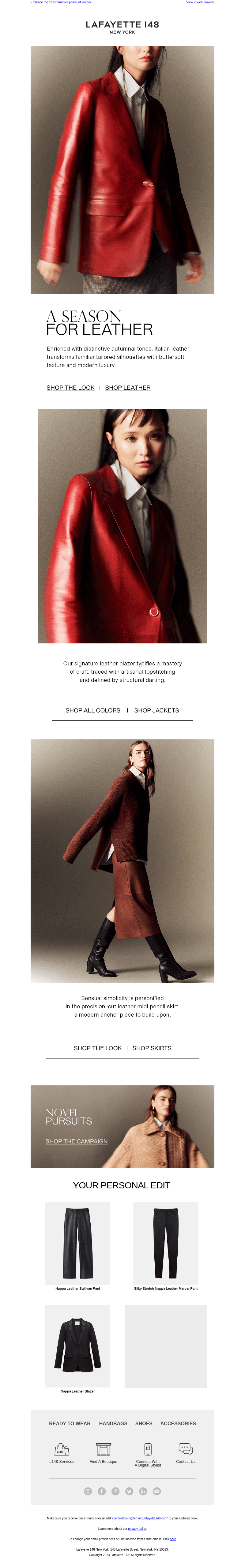 It's Here: Leather Weather