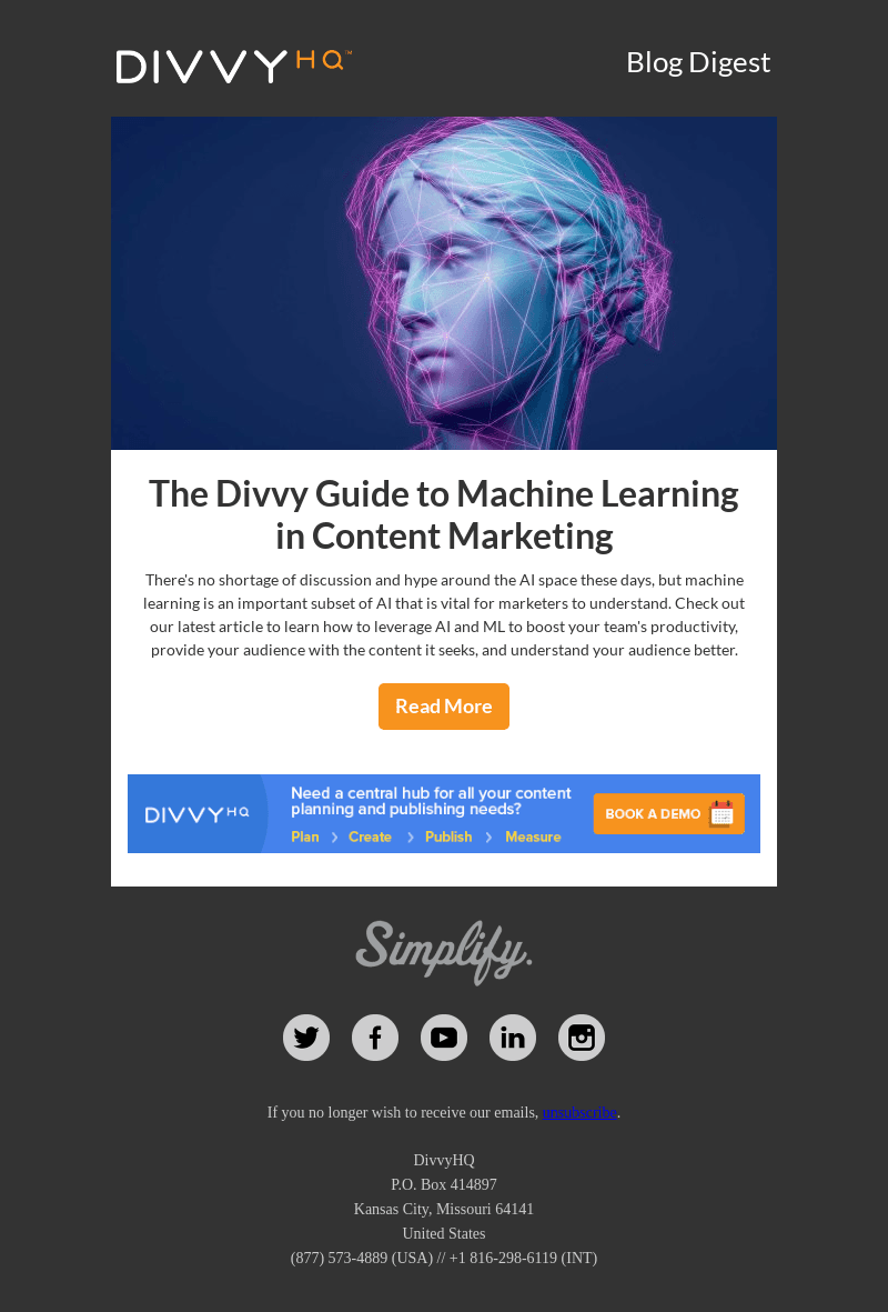 The Divvy Guide to Machine Learning in Content Marketing