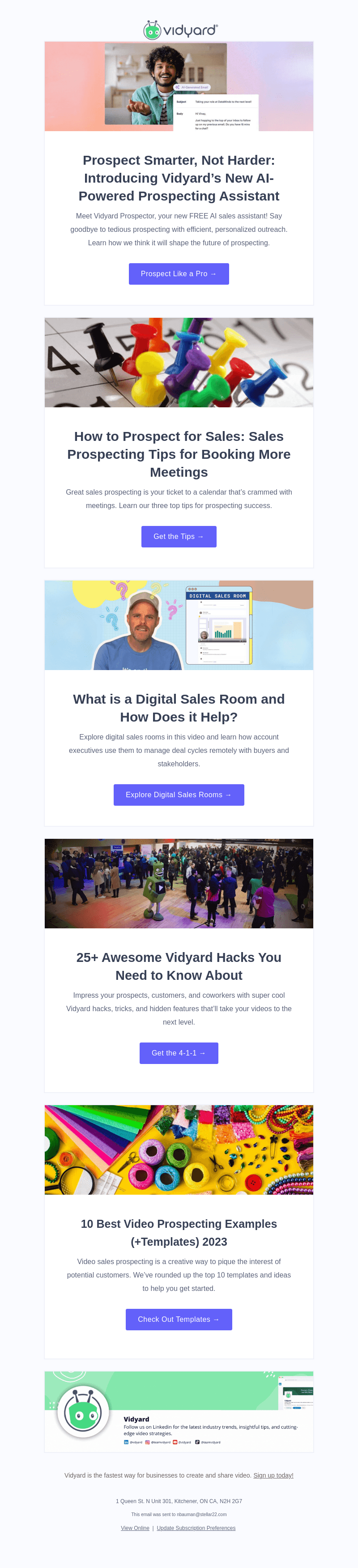 Meet Vidyard Prospector, your AI-powered assistant 🤖🤝