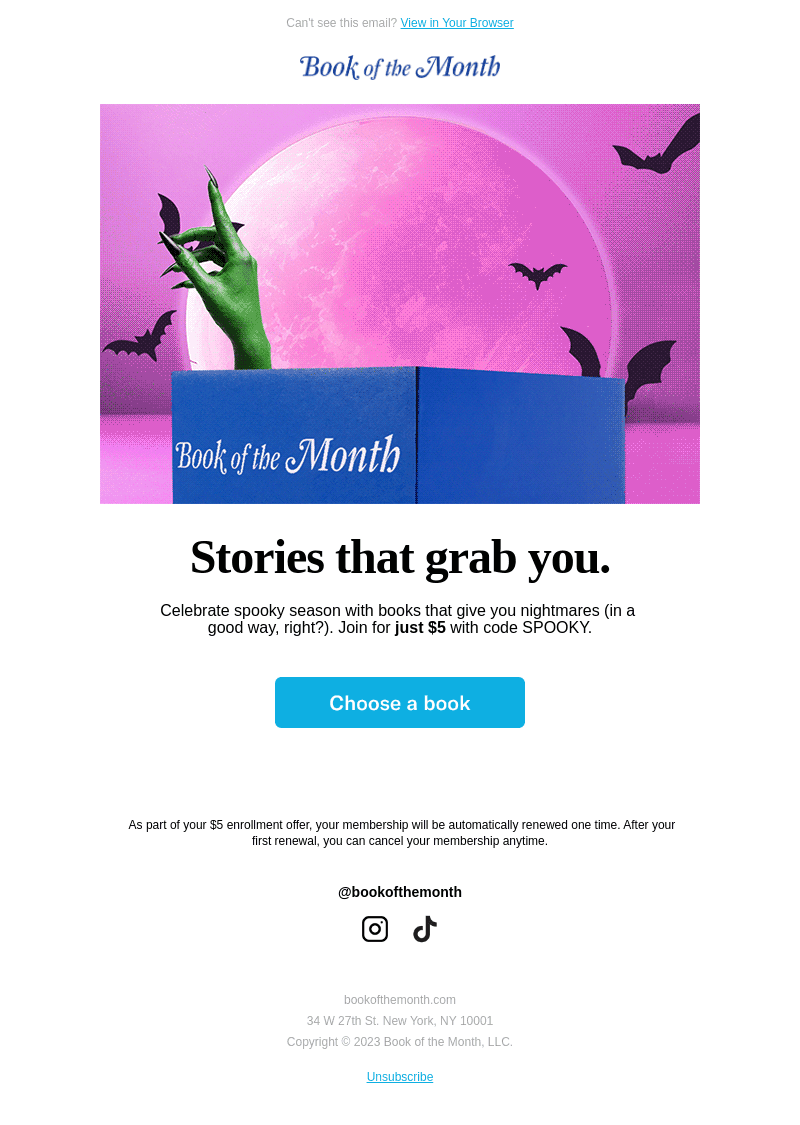 The scariest blue box, ever.