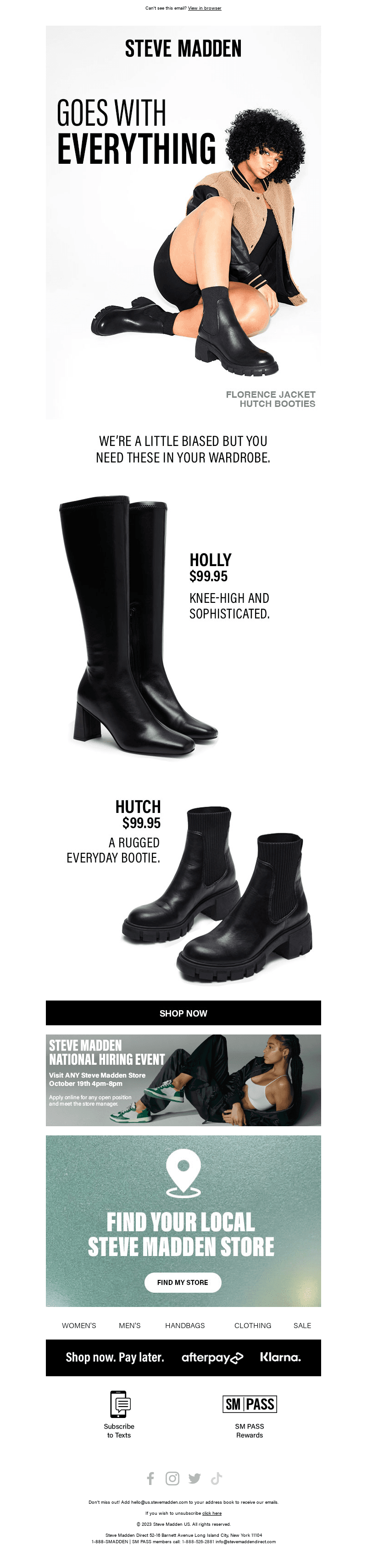 Two Timeless Must-Haves