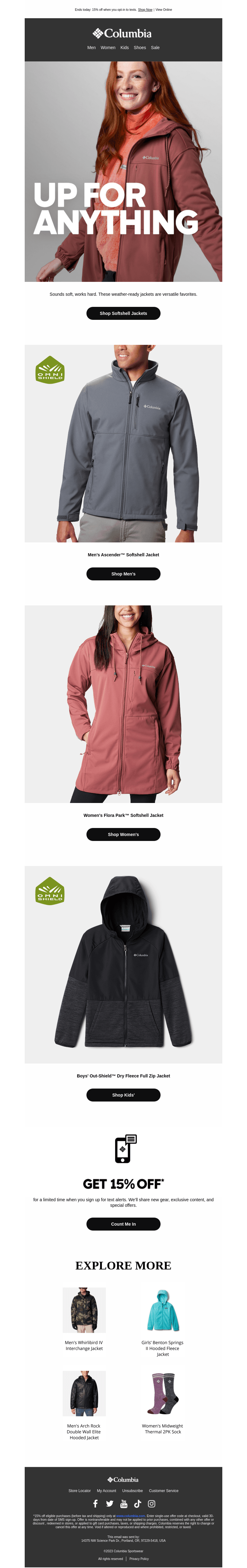 Our most-loved softshell jackets.