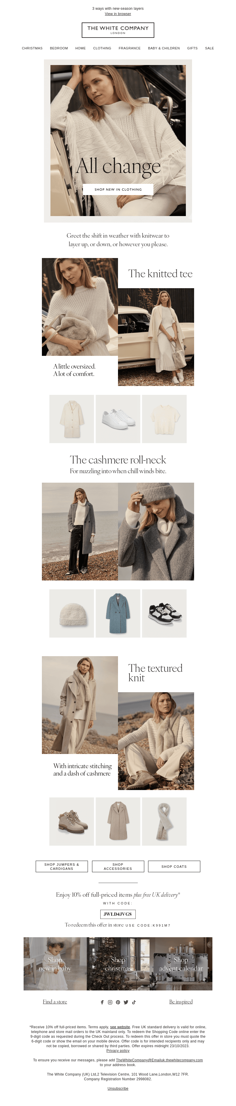 New in | Ready to wrap up?