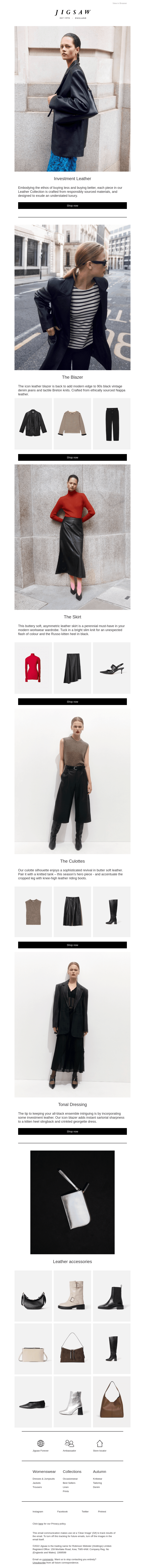 AW23 | Leather Separates Worth The Investment