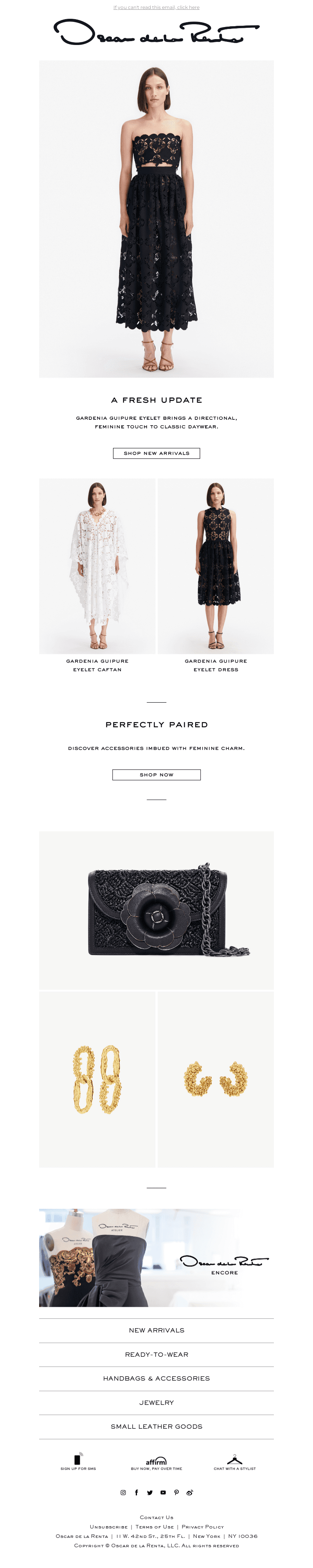 A Fresh Update: Guipure Eyelet Lace