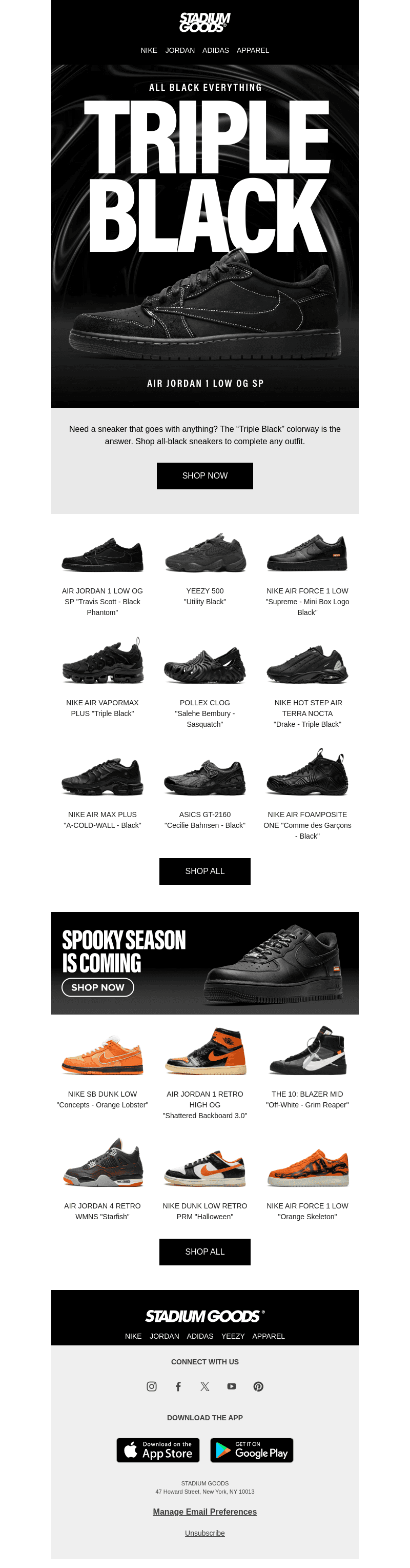 The Best “Triple Black” Sneakers