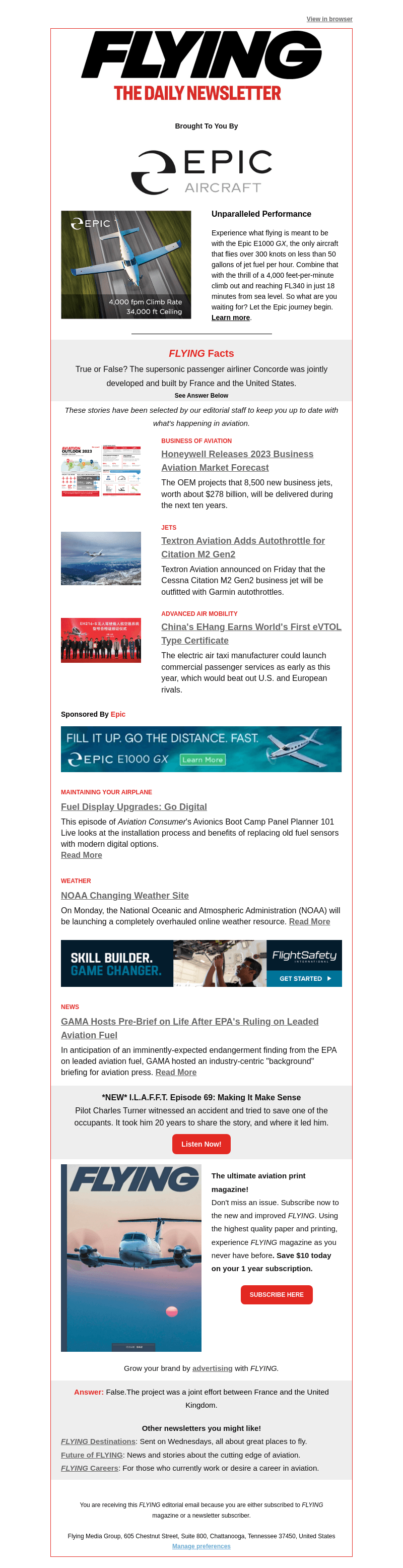 Honeywell Projects Continued Growth in BA