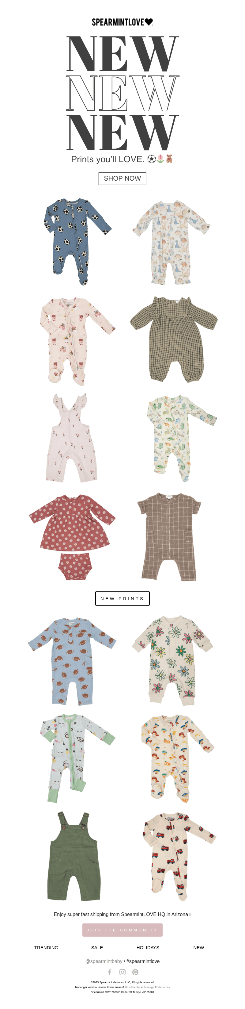 we've got new prints ⚽🌷🧸