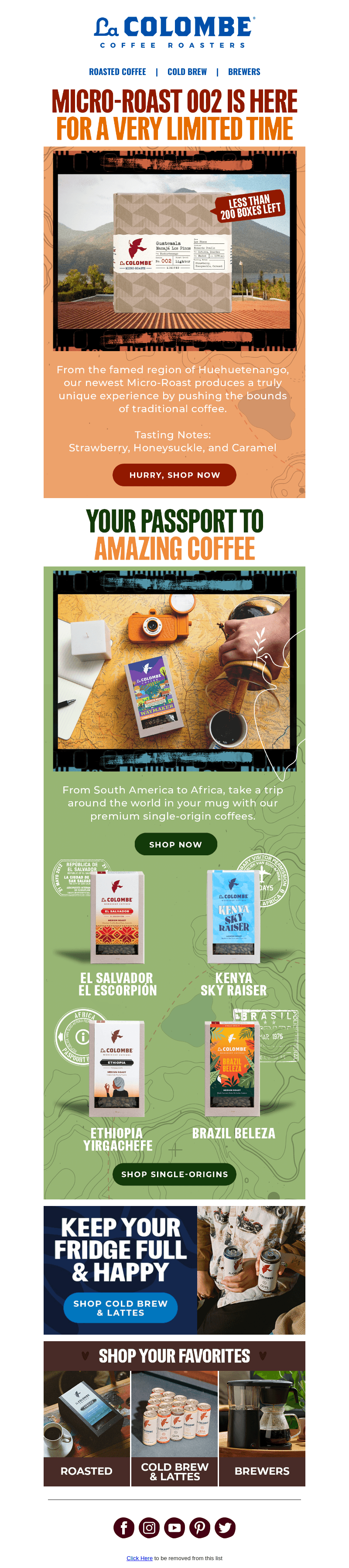 NEW Limited Edition Micro-Roast is HERE!