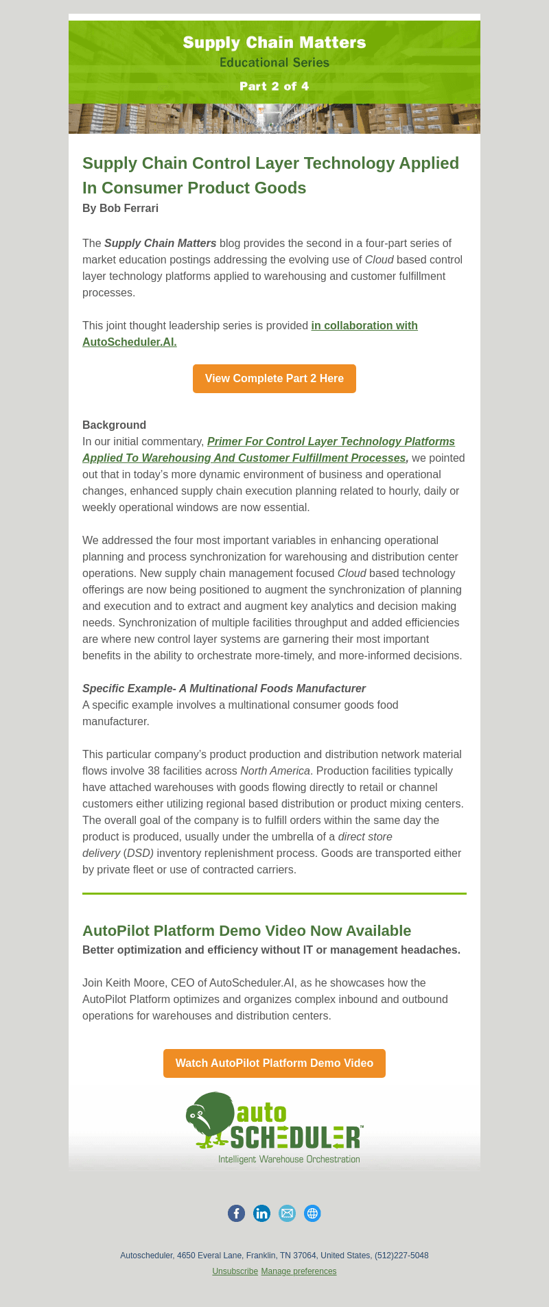 AutoScheduler.AI email from Mon, Oct 16, 2023