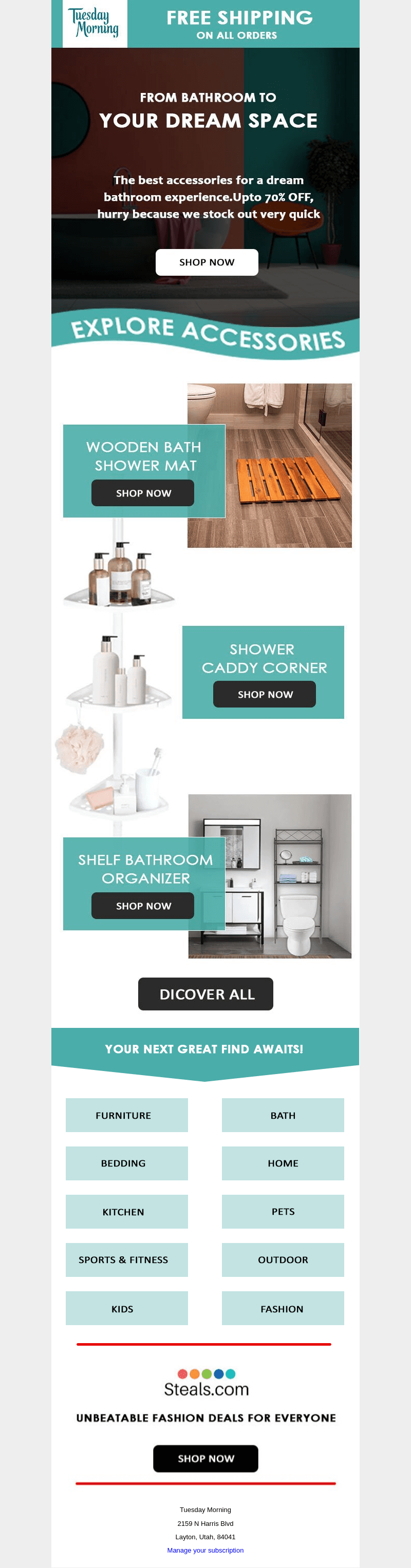 From baths to your dream space!
