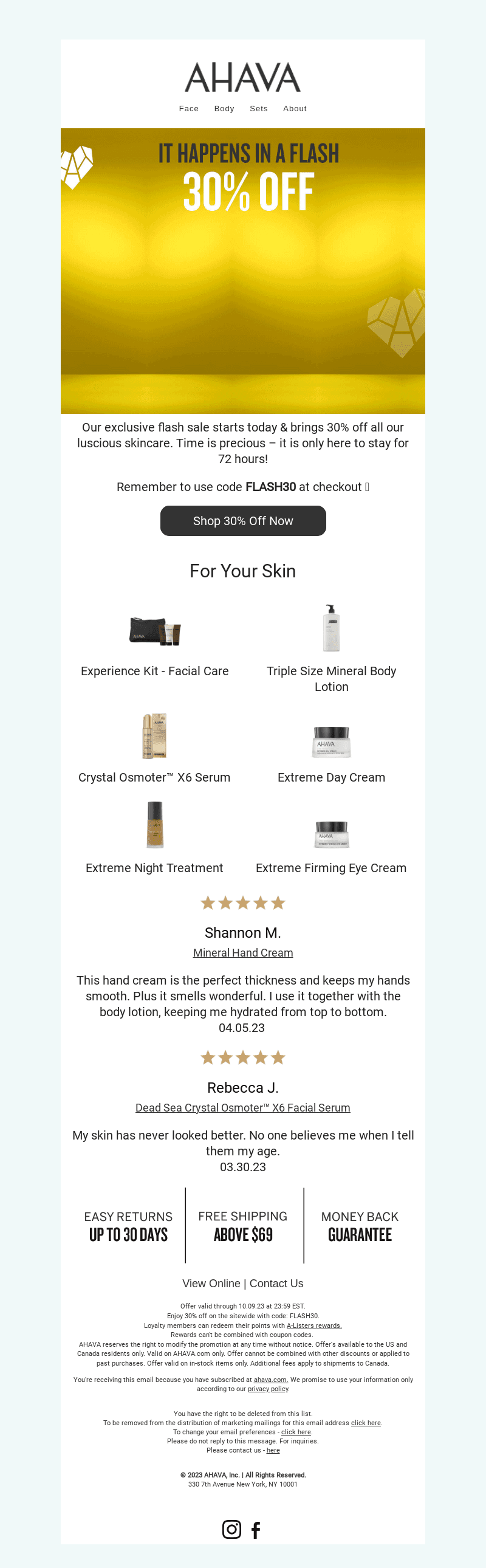Flash Sale to Catch!