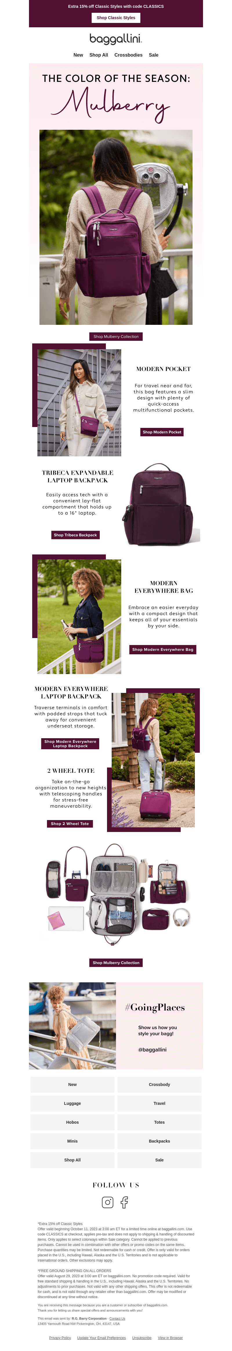 New & Trending for Fall: The Mulberry Collection