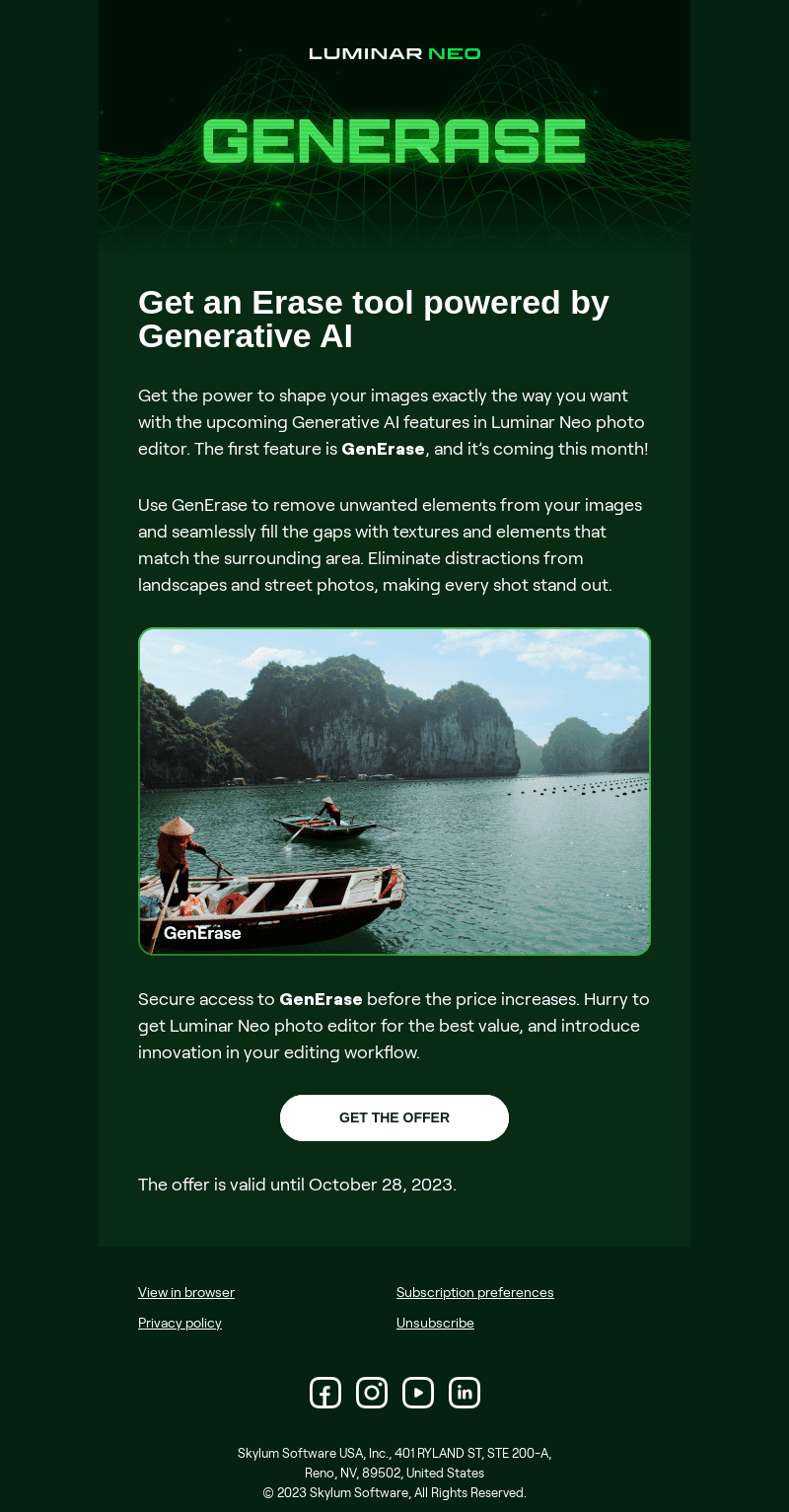 Discover the next exciting feature in Luminar Neo