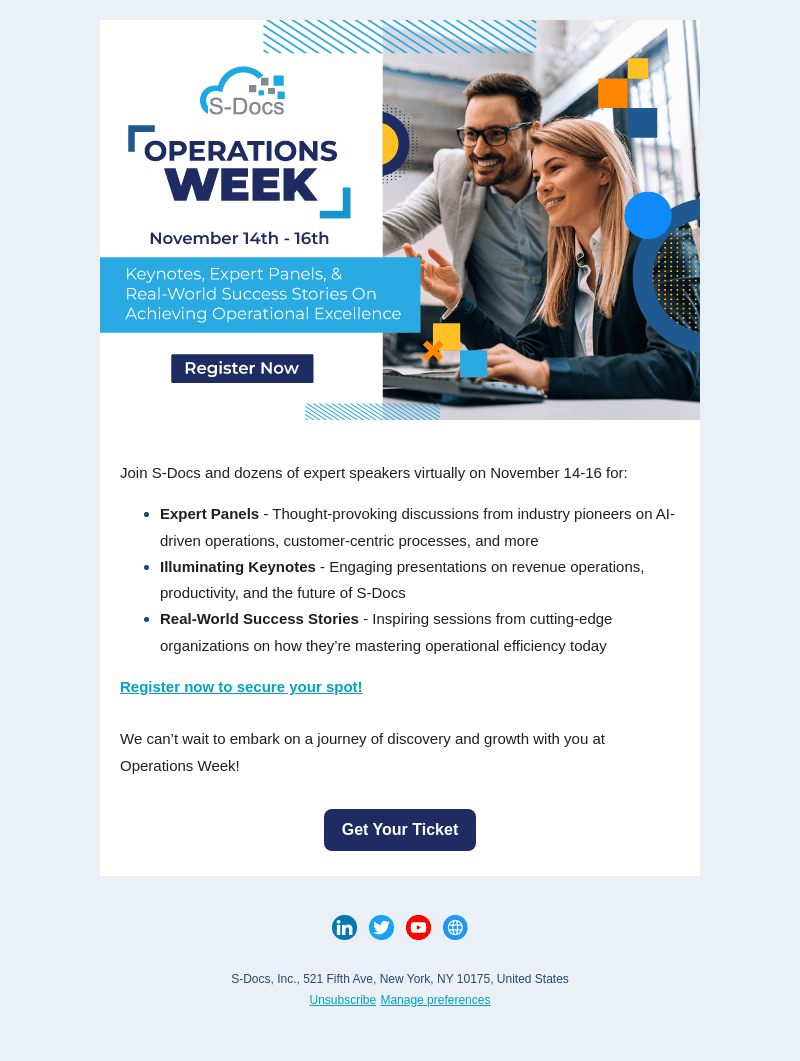 [Virtual Event] Transform Your Strategy @ Operations Week
