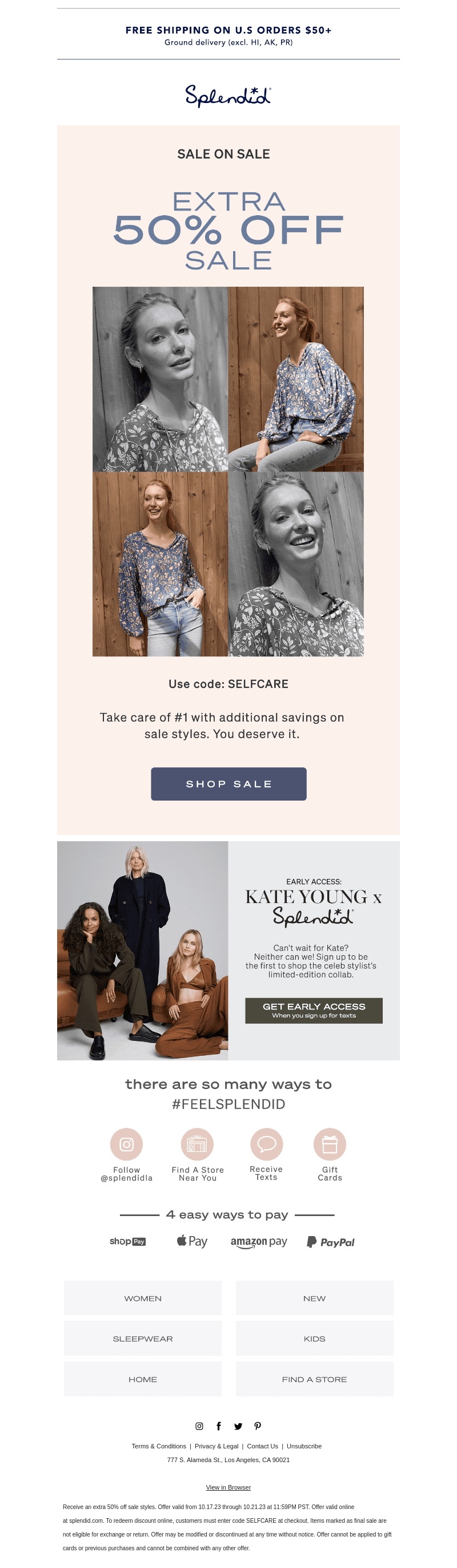 ☁️ Extra 50% Off Cozy Sale Styles ☁️