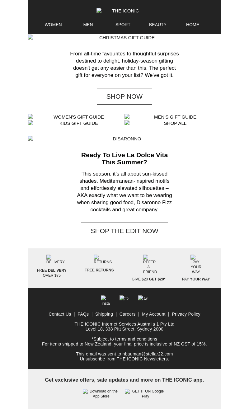 Get ALL your gift shopping sorted, now 🎁