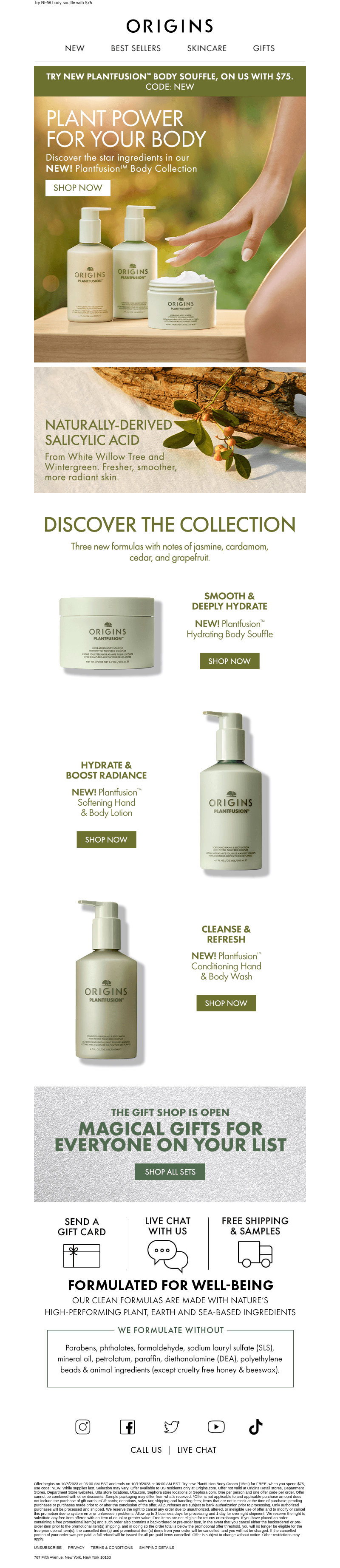 Try The Whole NEW Body Collection!
