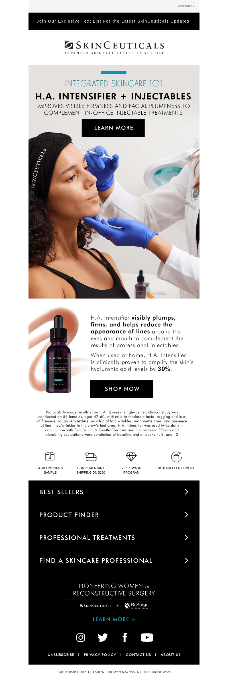 Pair with the Pros: H.A. Intensifier + Injectables