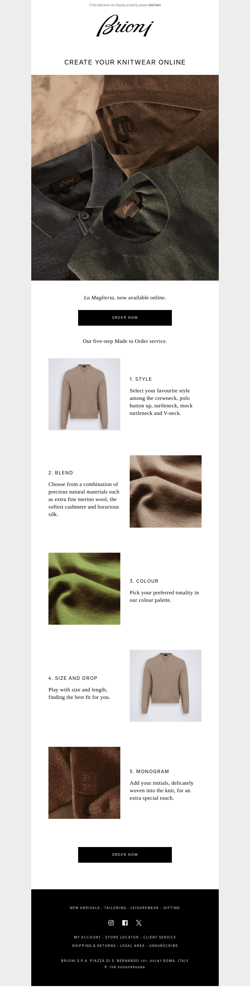 Create your knitwear online