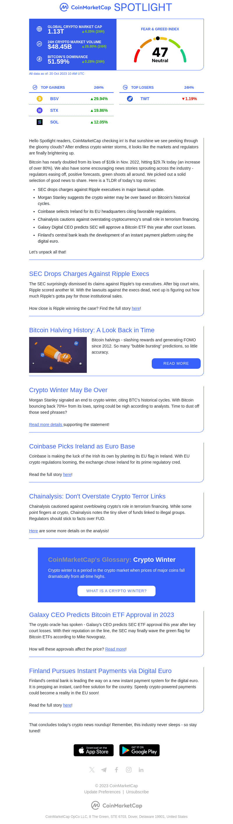 Is Crypto Winter Finally Over?
