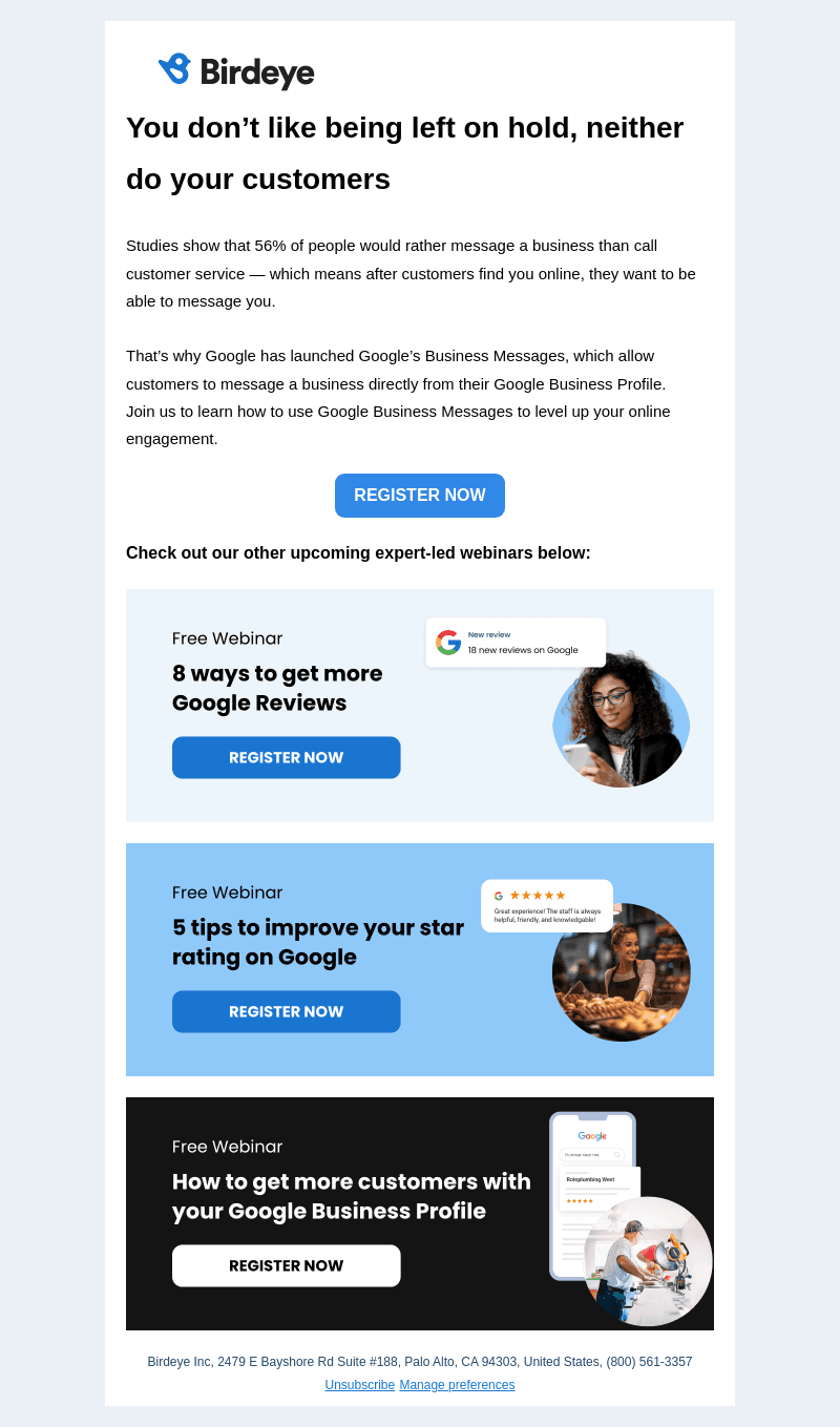 Stop leaving your customers on hold