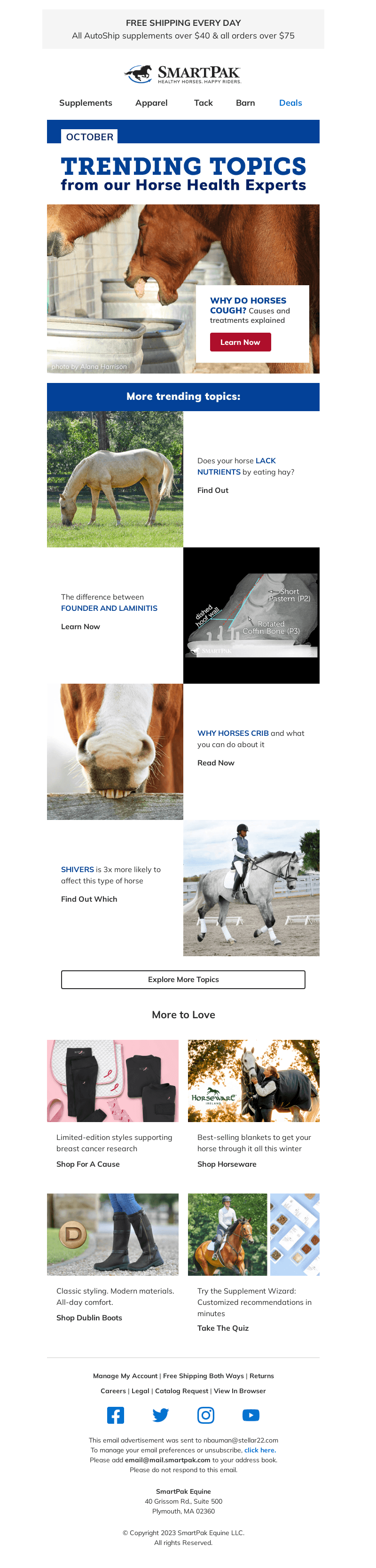 From The Experts: Why Do Horses Cough?