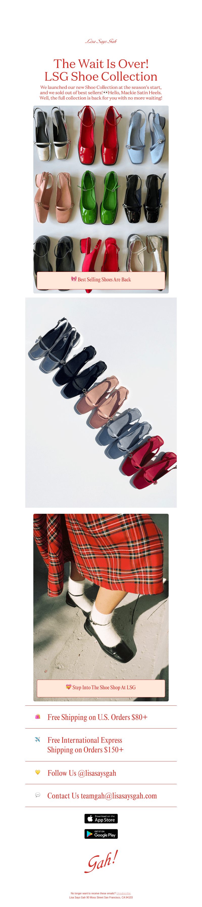 LSG SHOES ARE HERE❣️