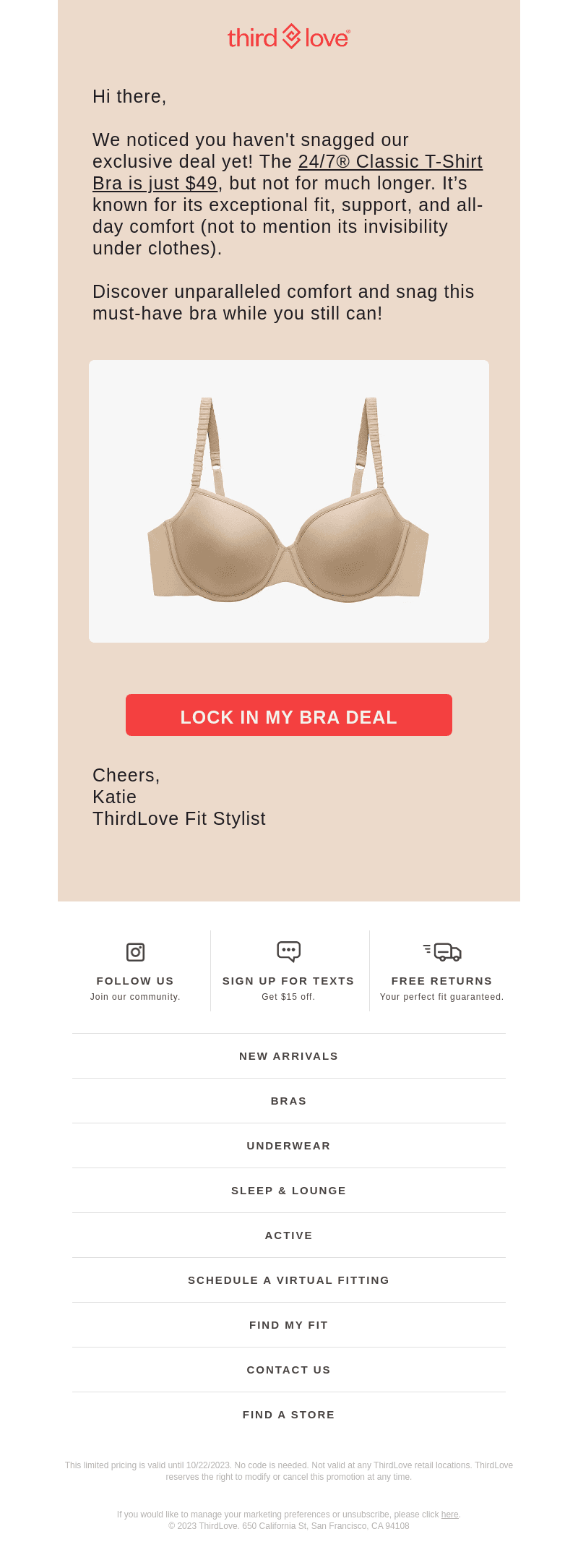 Ends Soon 💔$49 Best-Selling Bra Offer
