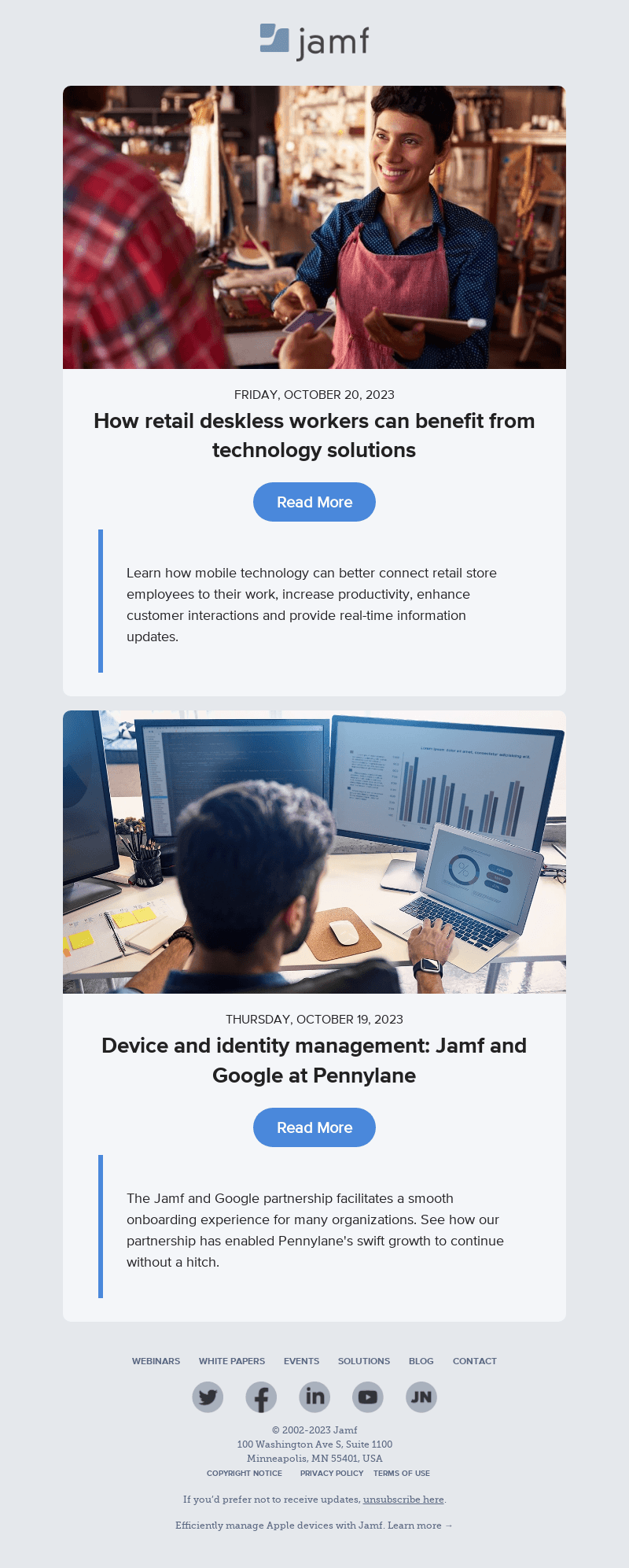 Your Jamf blog summary