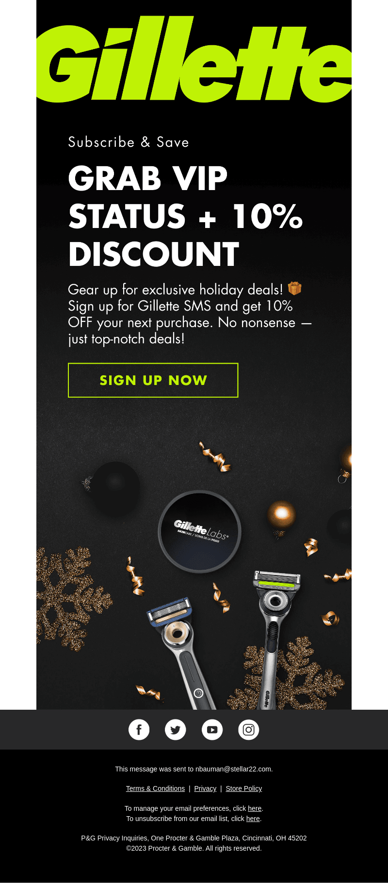 Score 10% OFF: Sign up now! 💪