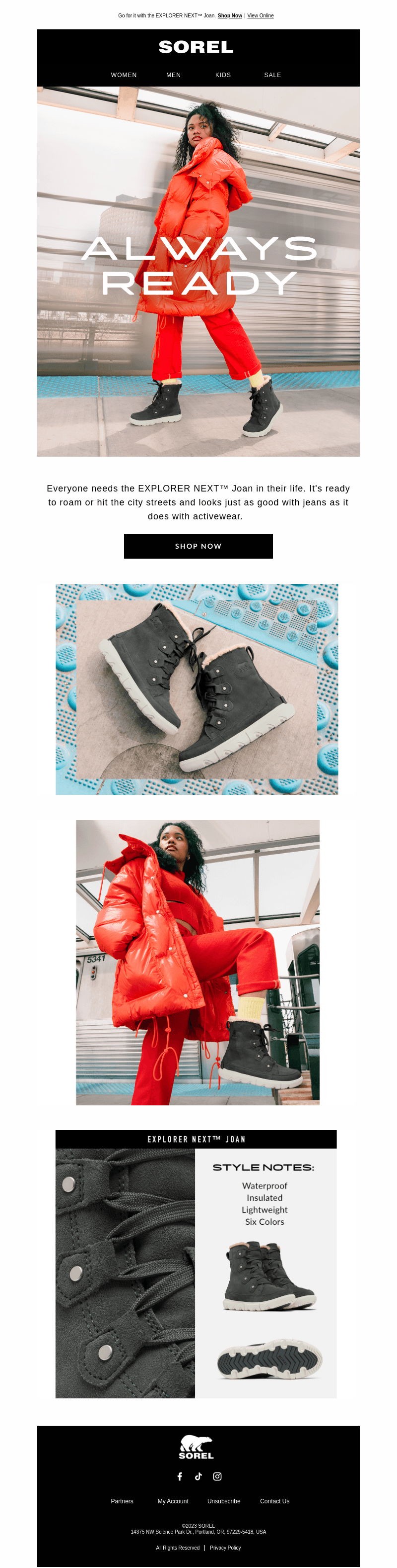 Lace up and go