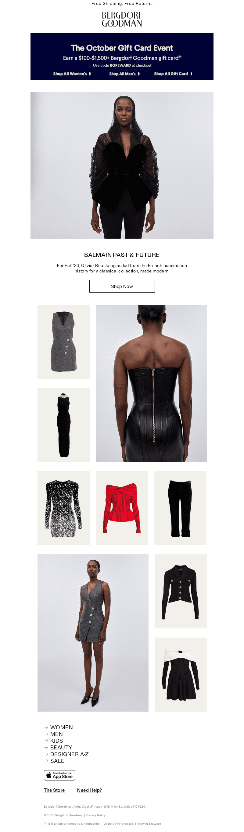 Spotlight On: BALMAIN Fall ’23​