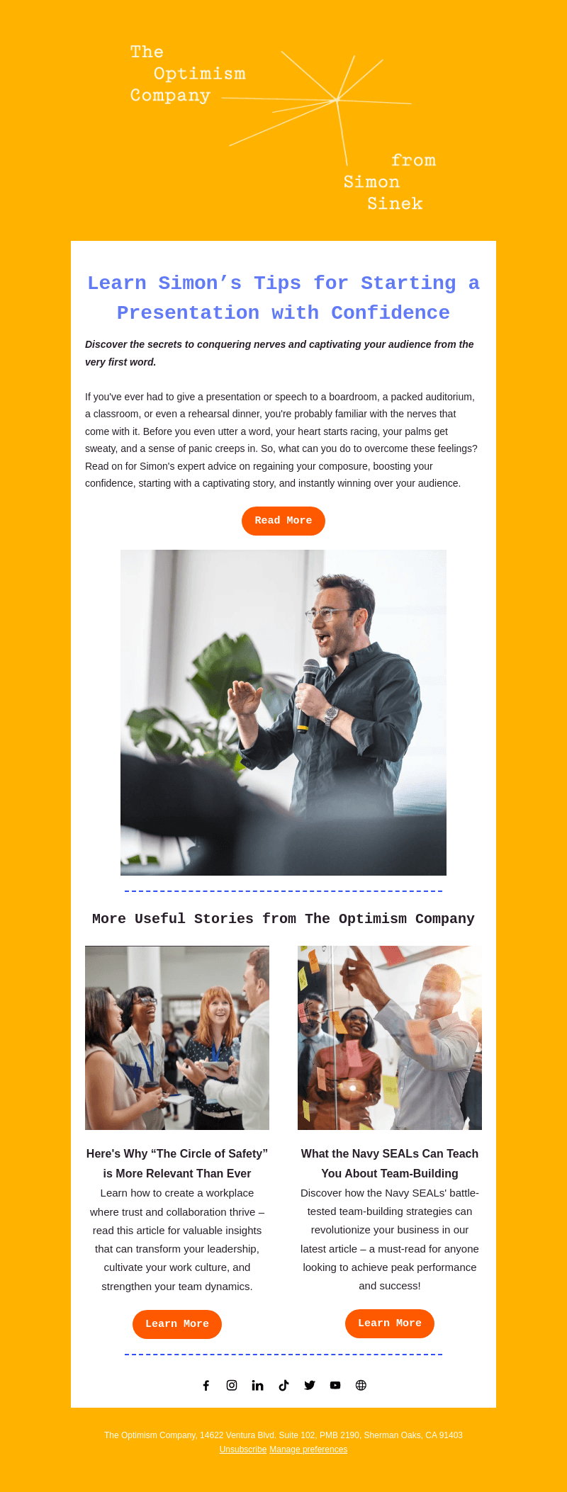 Steal Simon’s Tips for Starting a Presentation with Confidence ⭐