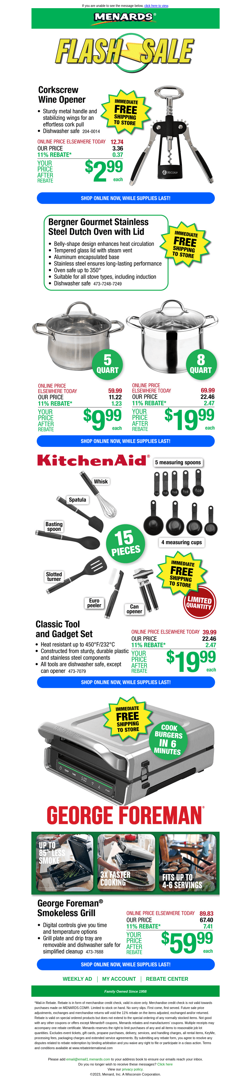 George Foreman® Smokeless Grill ONLY $59.99!