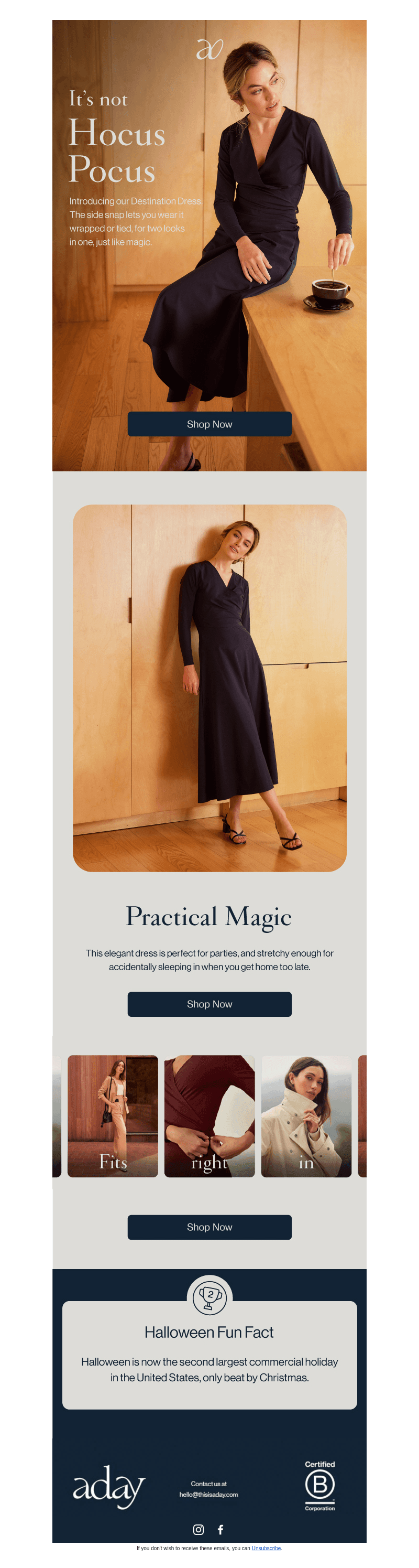 Meet the NEW Destination Dress