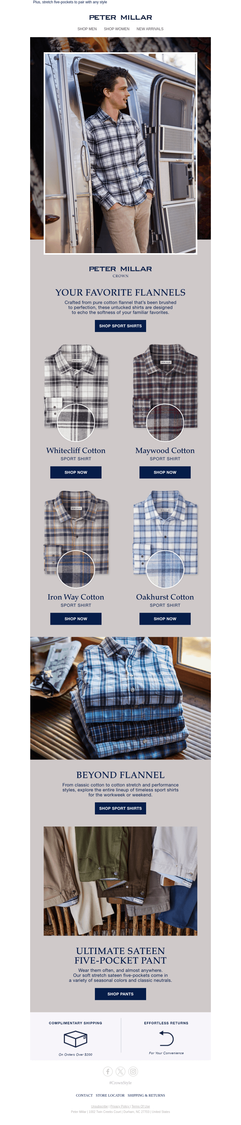 Your Favorite Flannel Shirts From Crown