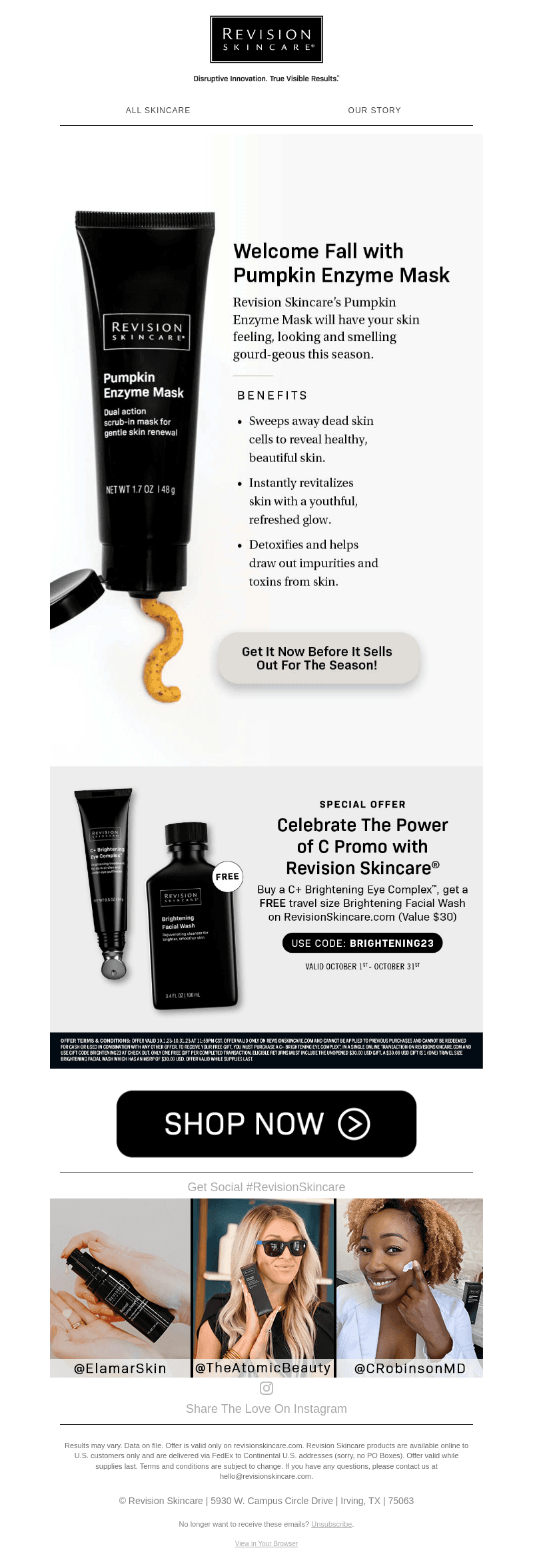 Welcome Fall With Pumpkin Enzyme Mask!