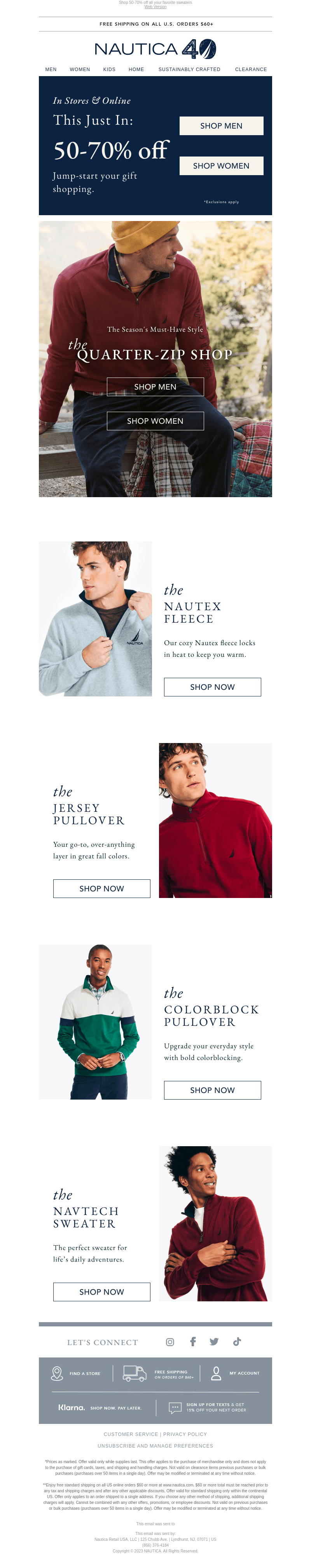 ⭐ Now Trending: Quarter-Zips ⭐