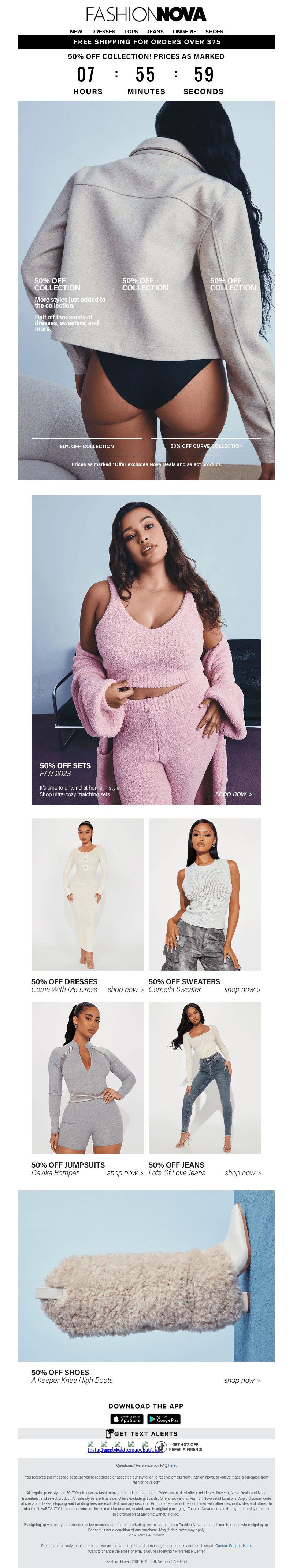 50% Off Collection💸MORE Styles Added!