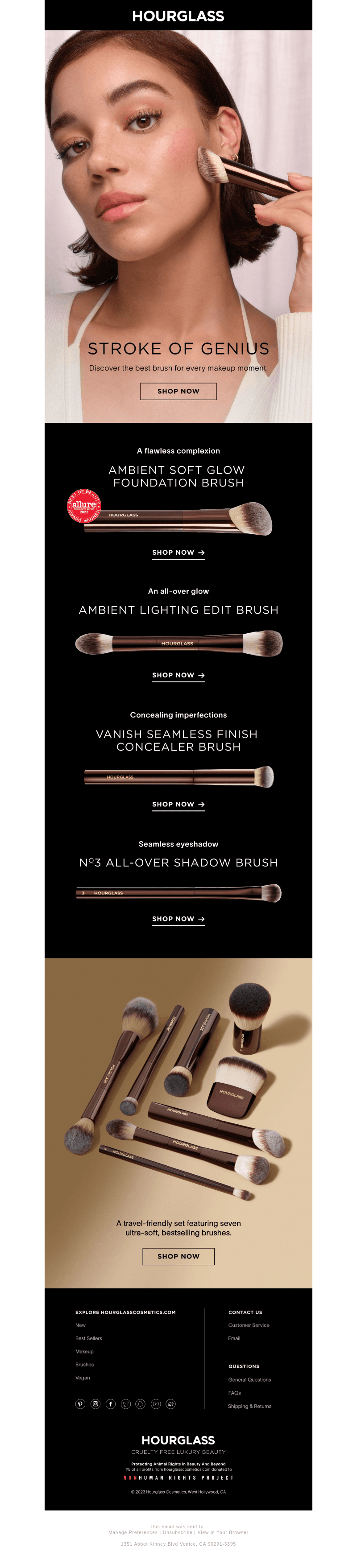 A Brush For Every Makeup Moment​