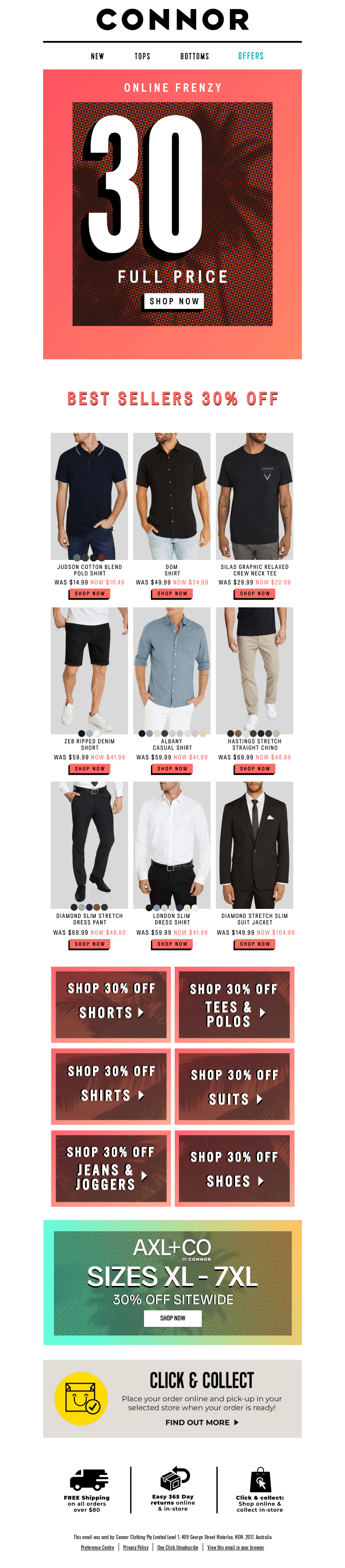 30% Off Full Price Continues...Until Tomorrow!